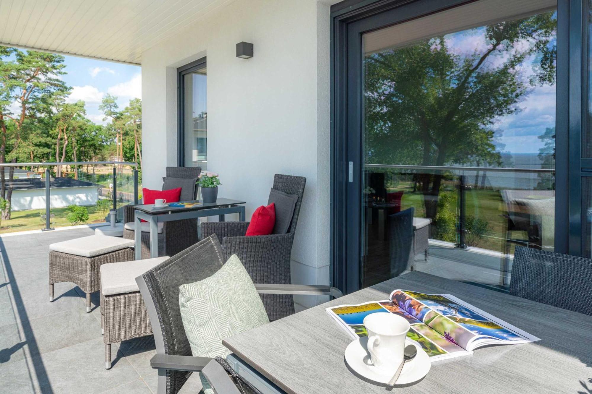 Appartement "Traumzeit" Mit Penthouseflair - Oase Am Haff Garz  Quarto foto